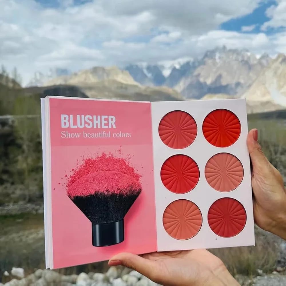 All-In-One Professional Makeup Palette Book – Complete 4-in-1 Beauty Kit