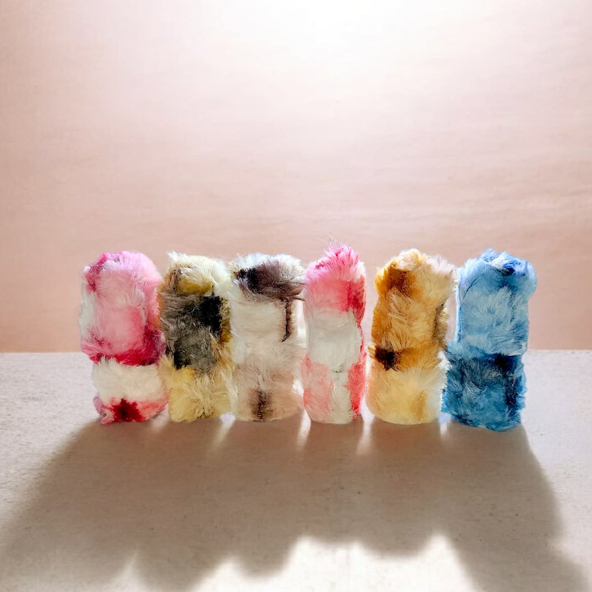 High Pigmented Fur Style Fluffy Lipstick Set – 6 Vibrant Shades Collection