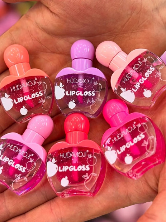 Huda Moji High Pigmented Lip Oil – 6 Shades Hydrating Gloss Collection