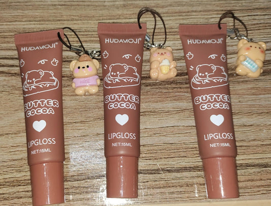 Hudamoji Butter Cocoa Matte Lip Gloss Set – Multi-Shade Rich Pigment Collection