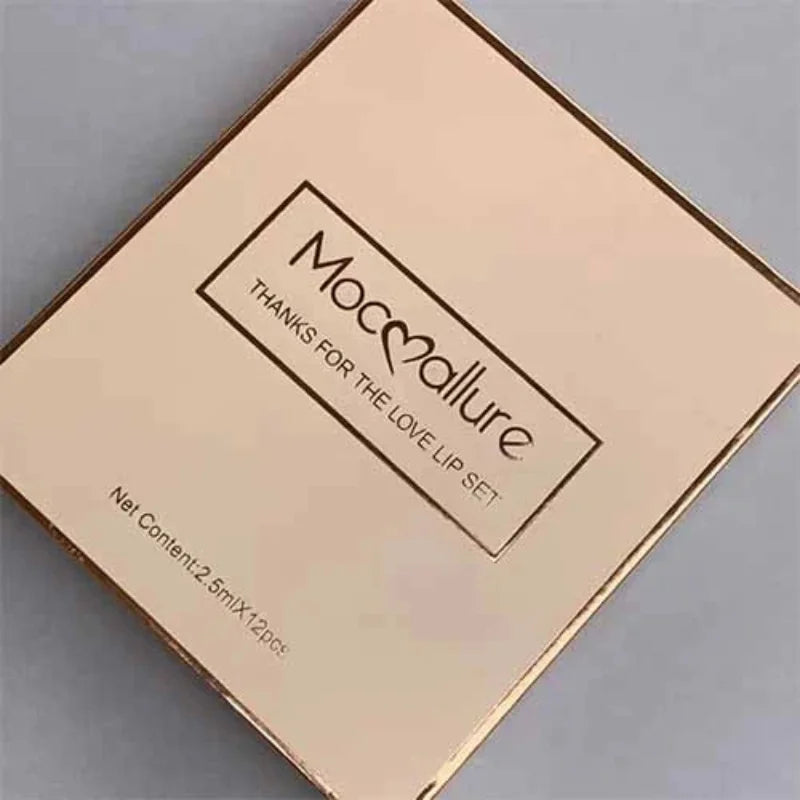 Mocallure Matte Liquid Lipstick Set – 12 Long-Lasting Shades