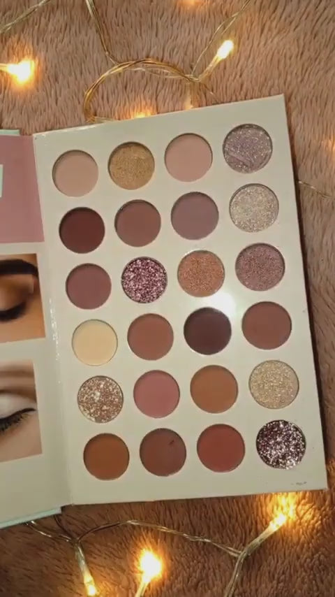 All-In-One Professional Makeup Palette Book – Complete 4-in-1 Beauty Kit
